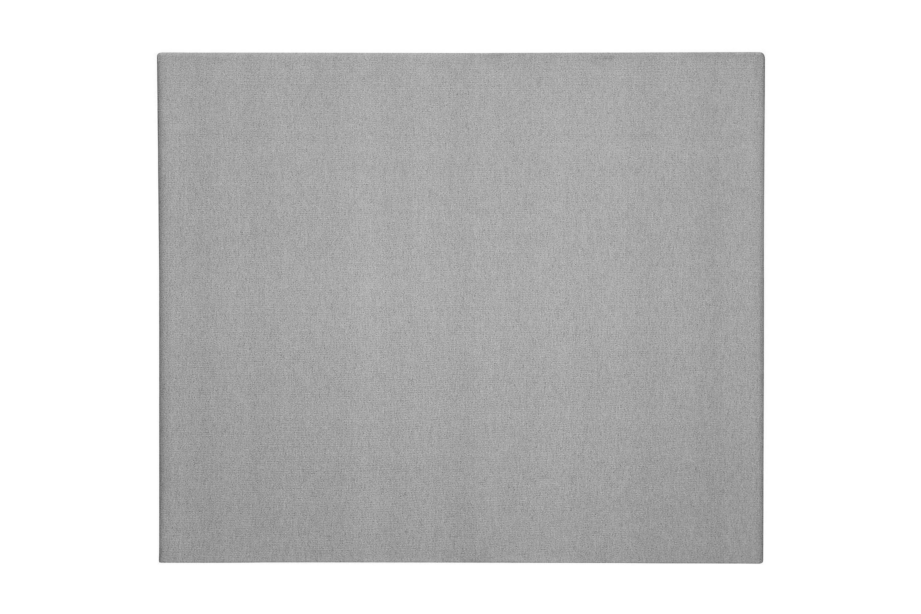 sänggavel olivia 150 cm slät - mellangrå