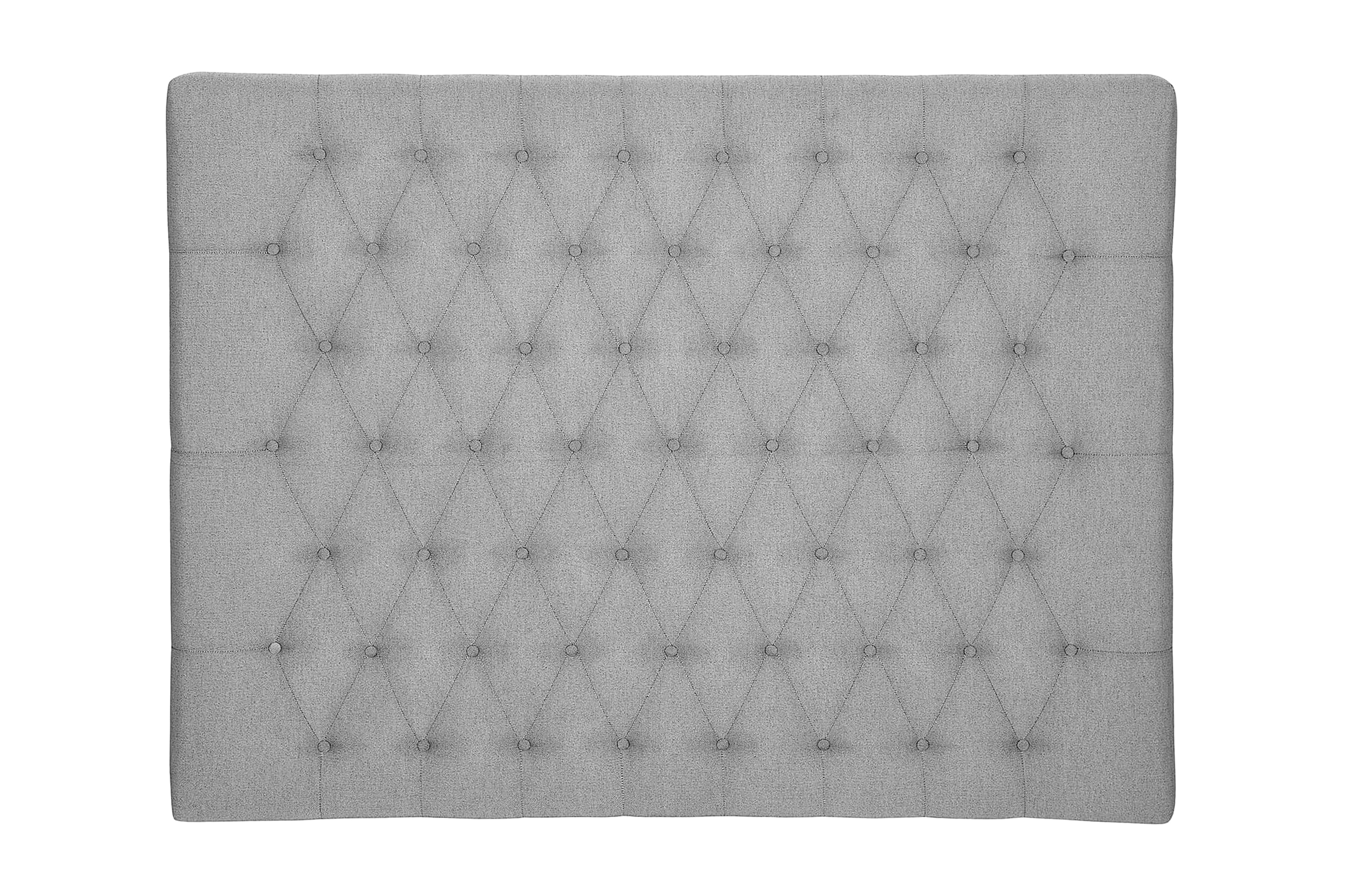 sänggavel olivia 160 cm diamant - mellangrå