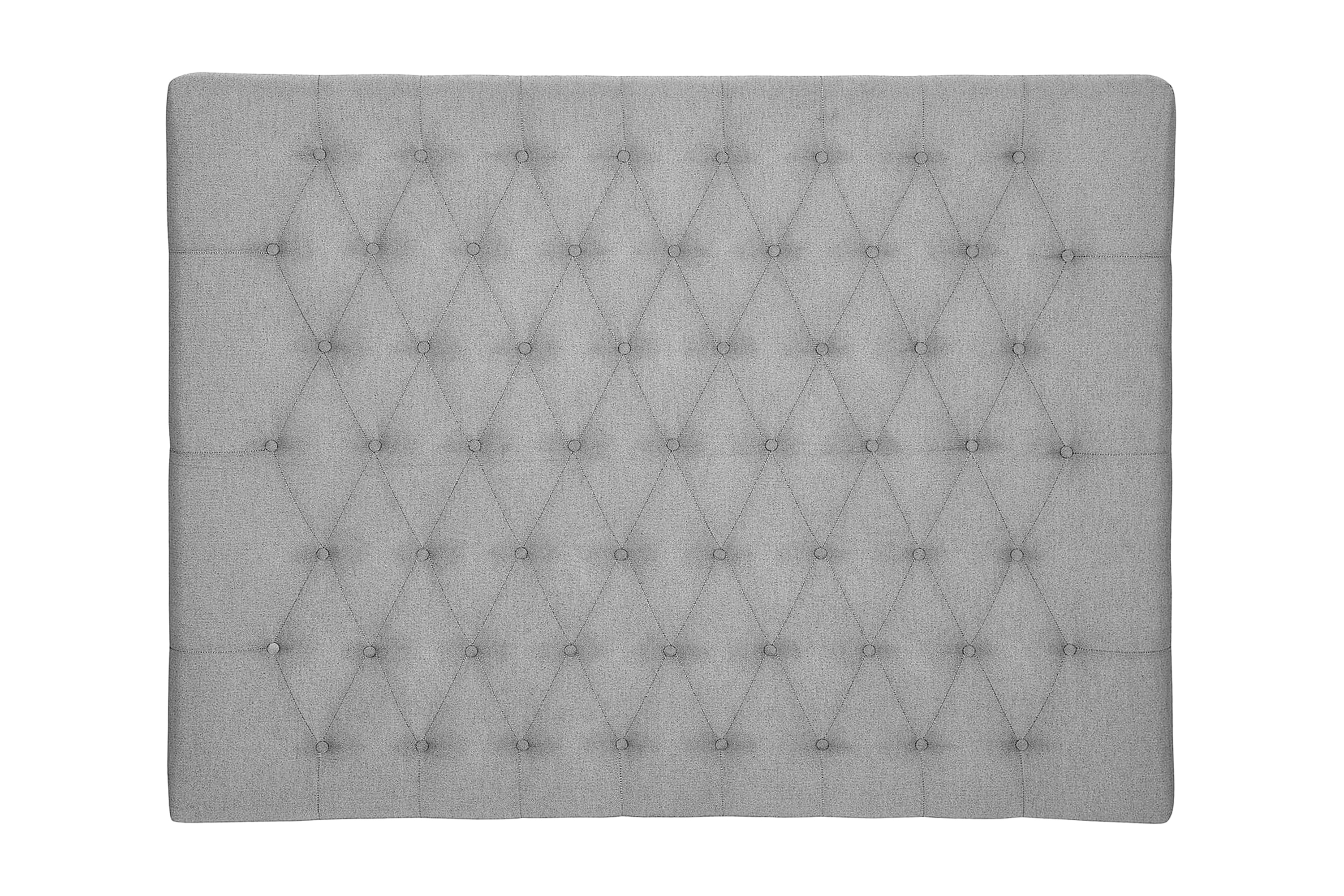sänggavel olivia 180 cm diamant - mellangrå