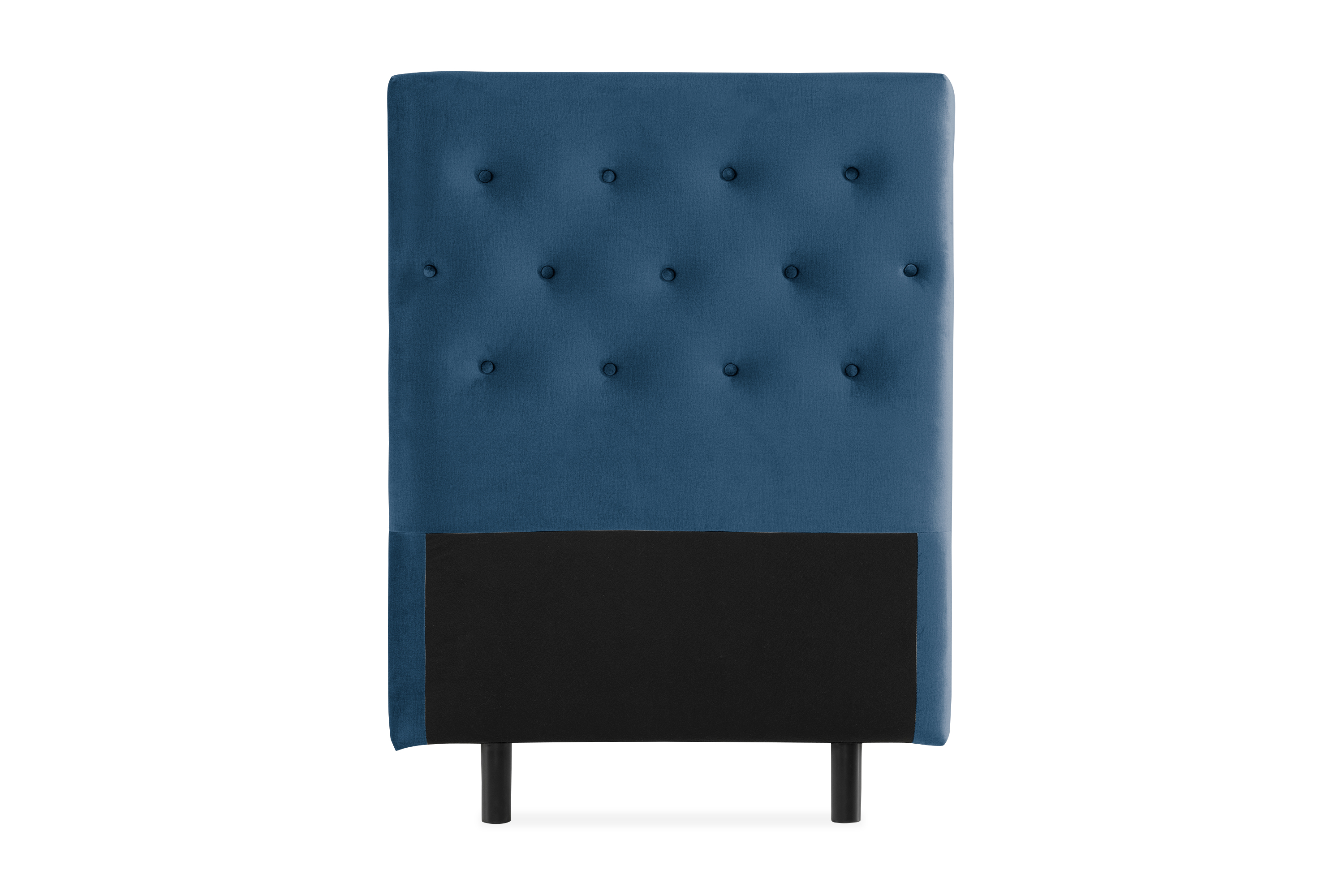 sänggavel rebeca 90 cm button - blå