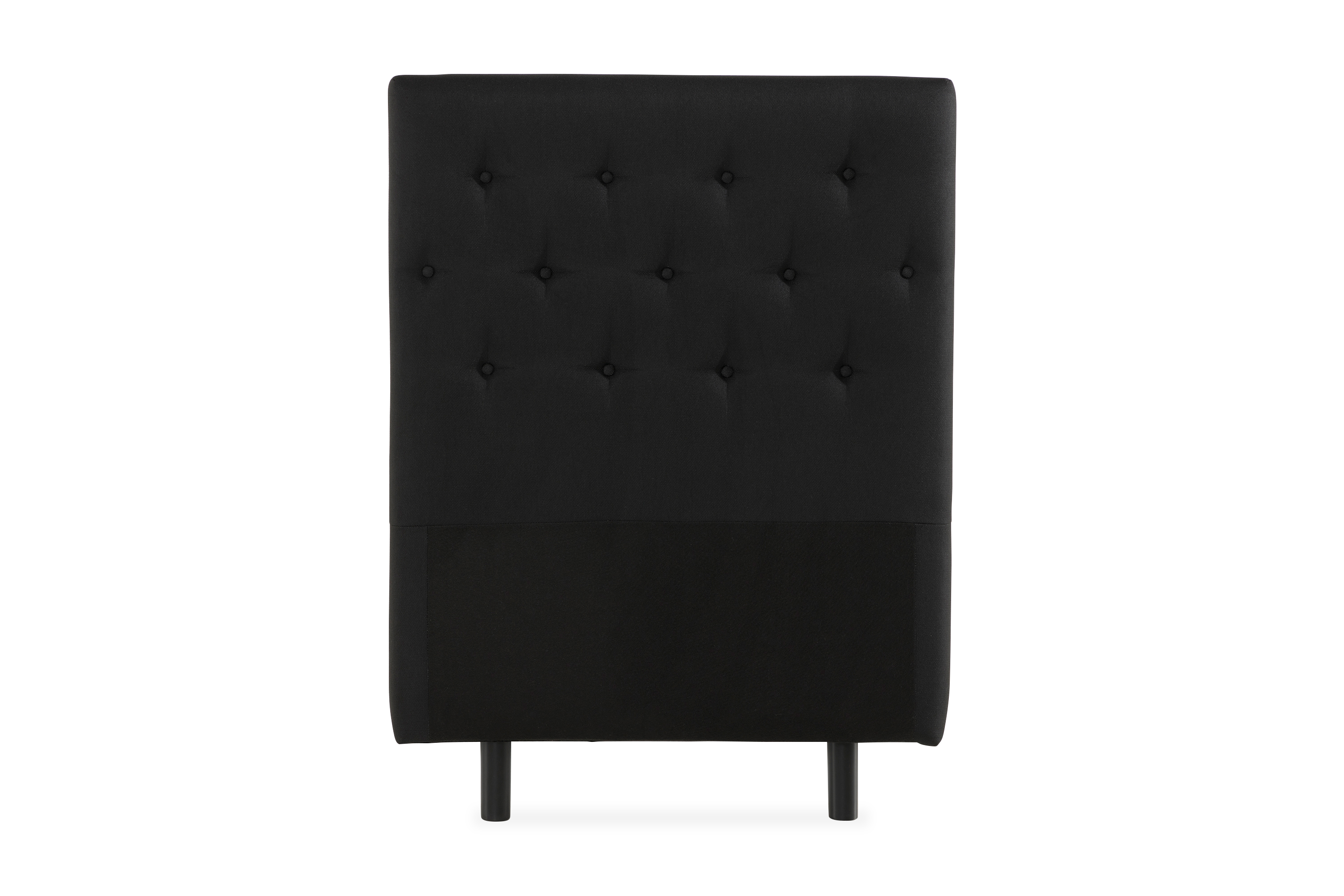 sänggavel rebeca knappar 90 cm - svart