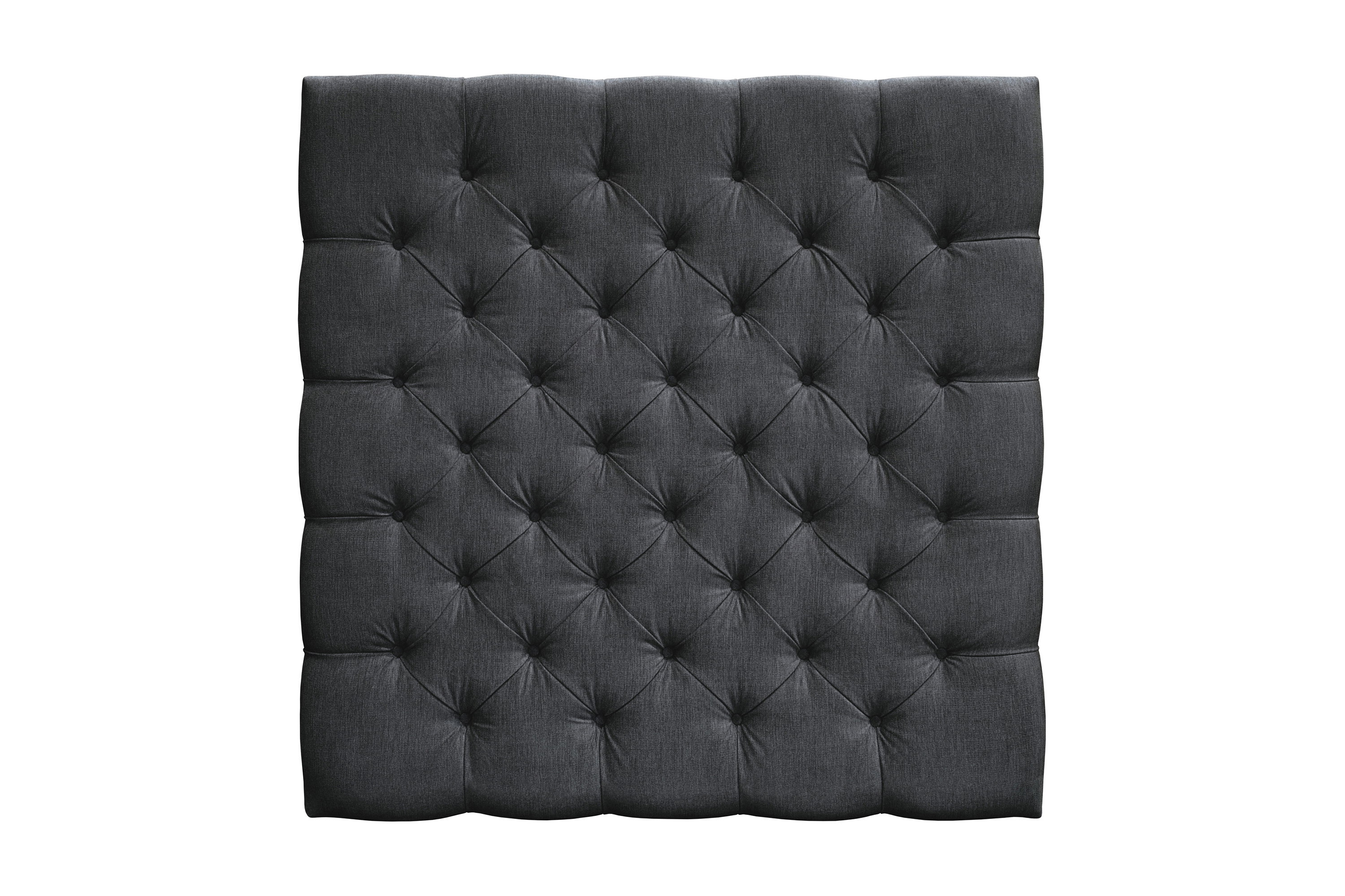 sänggavel paraiso 120 knappar - svart