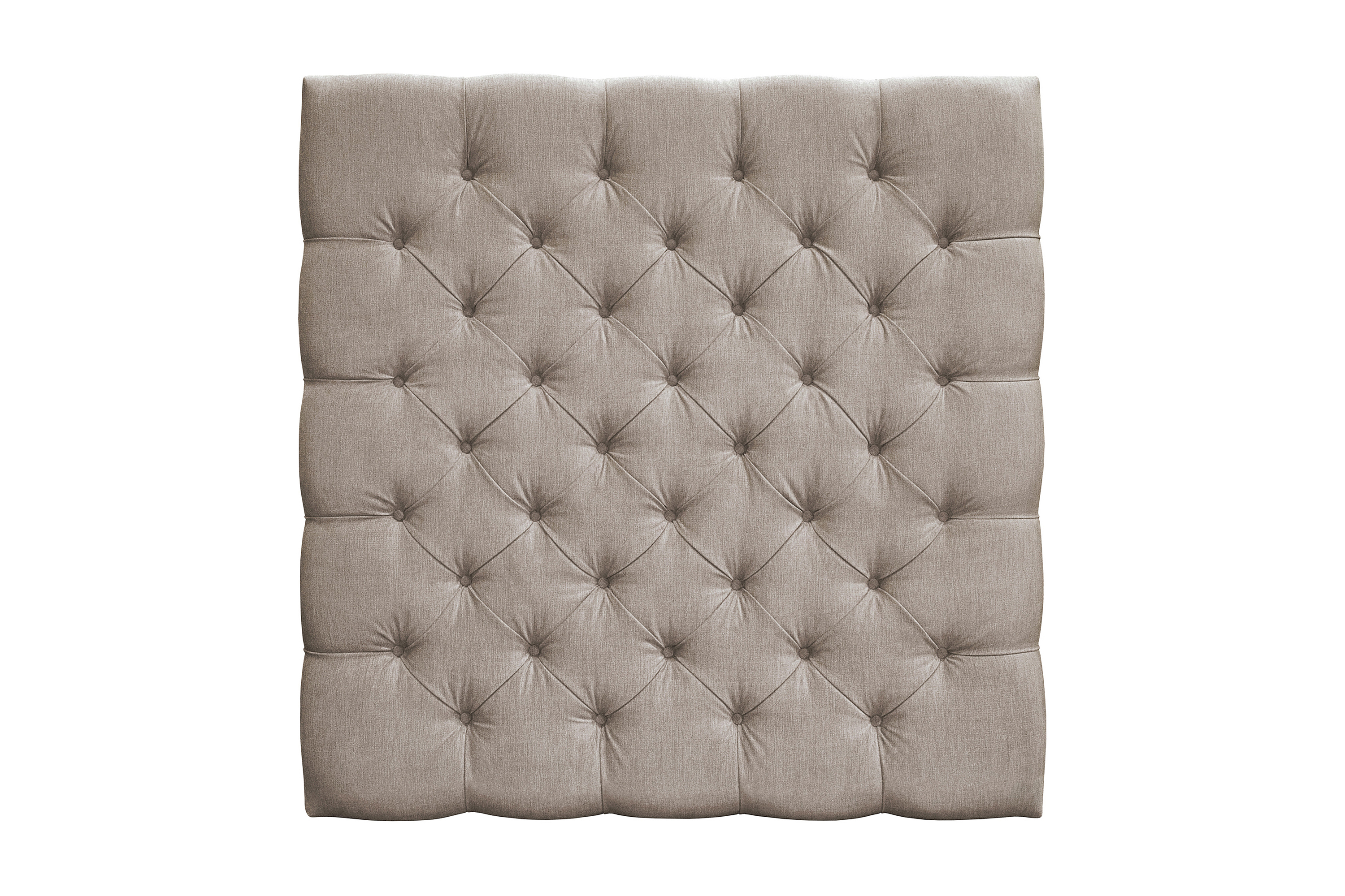 Sänggavel Paraiso 120 Knappar Beige