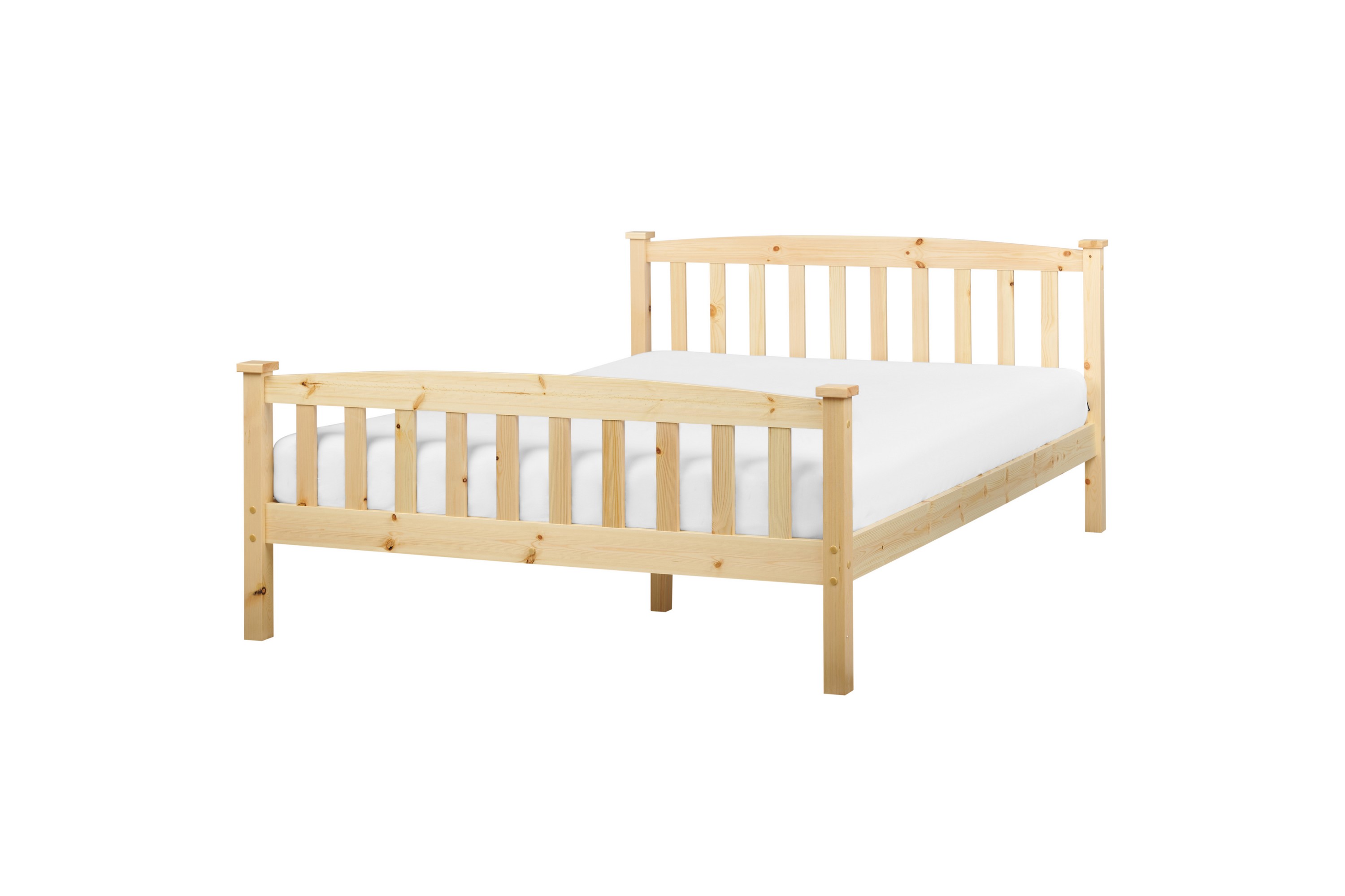 traycee sängram 140x200 cm - ljust trä