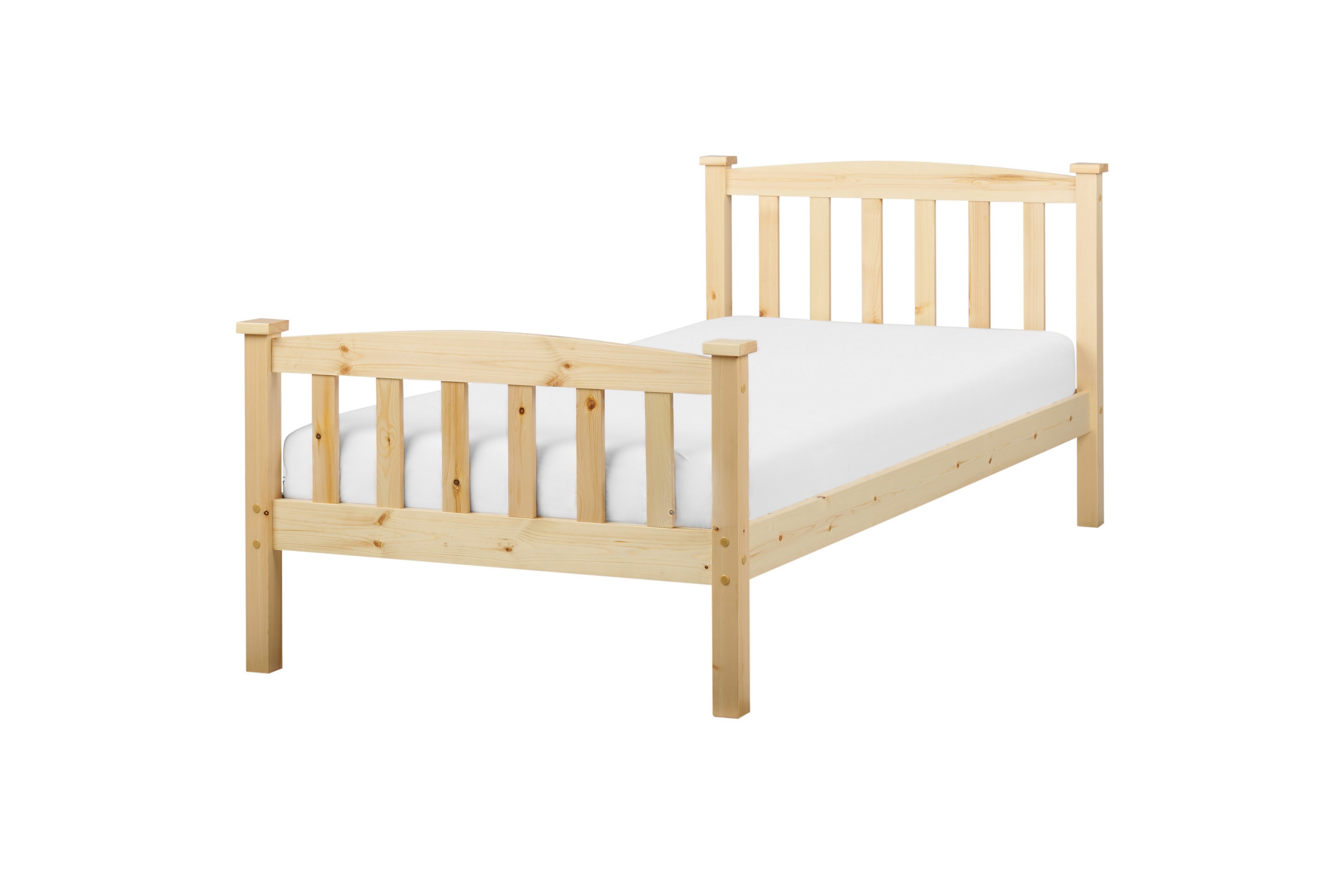 traycee sängram 90x200 cm - ljust trä