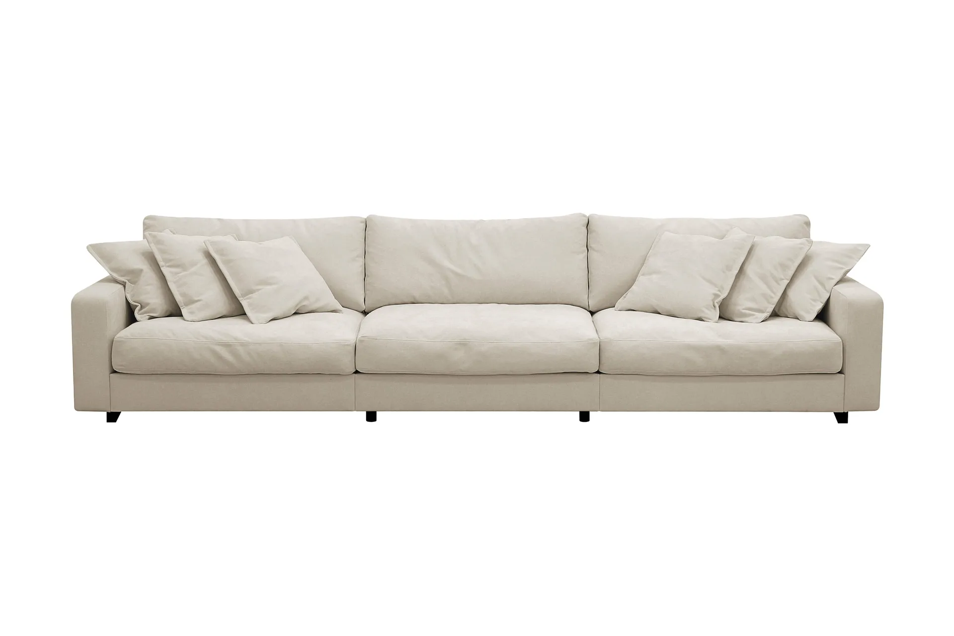 Valencia Extra Djup 5-sits Soffa i Chenille - Beige