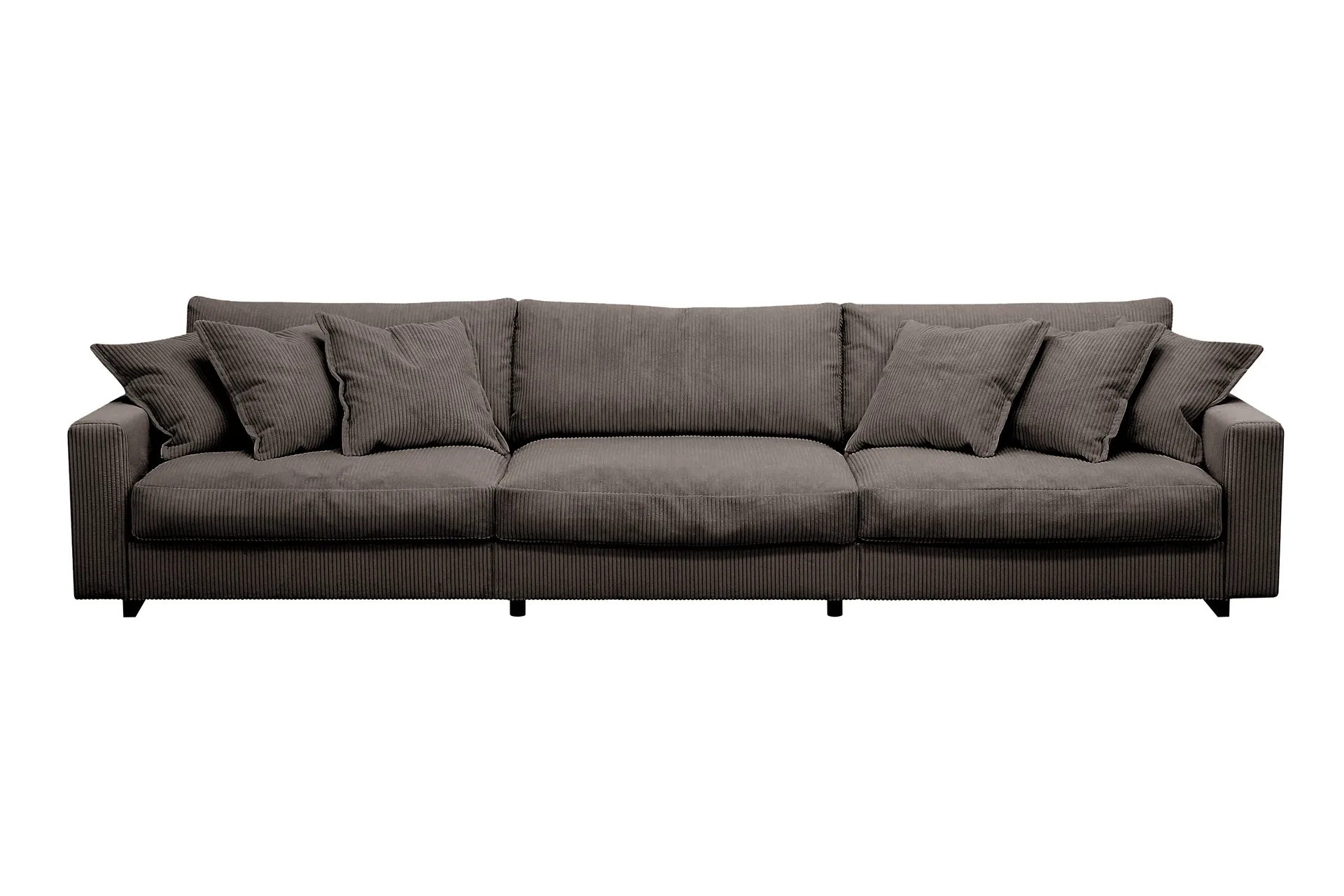 Valencia Extra Djup 5-sits Soffa - Mörkgrå