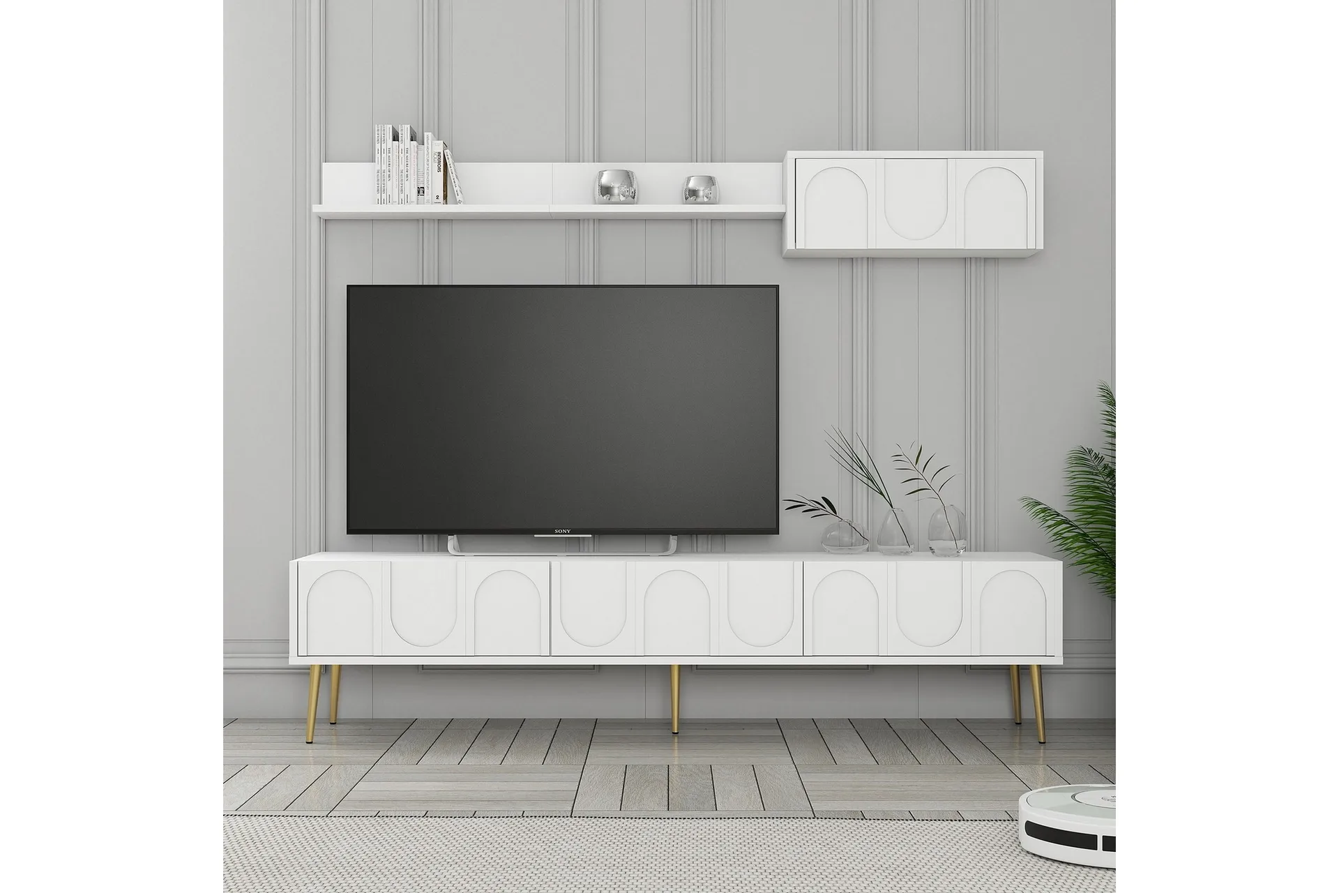 hazim-tv-benk-180-cm-hvit-gull-m-bler-trademax