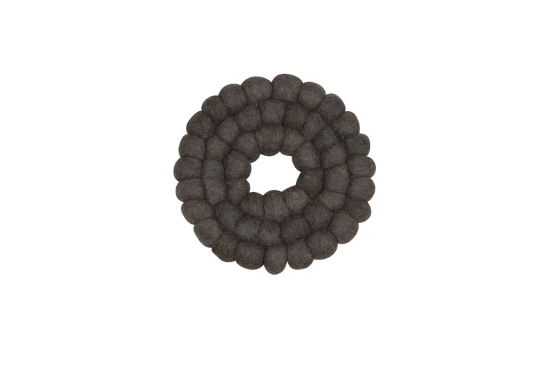 Rulle Grytunderlägg Rund Ø19 cm, Grå