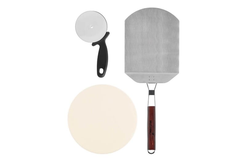 Pizzabakset Mustang 3 Delar - Silver - Servering & matlagning - Bakredskap - Bak & pizzasten