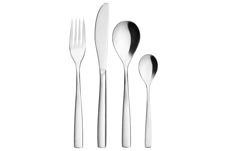 Bestickset Maku Rostfritt Stål 24 Delar - Silver - Servering & matlagning - Bestick - Bestickset
