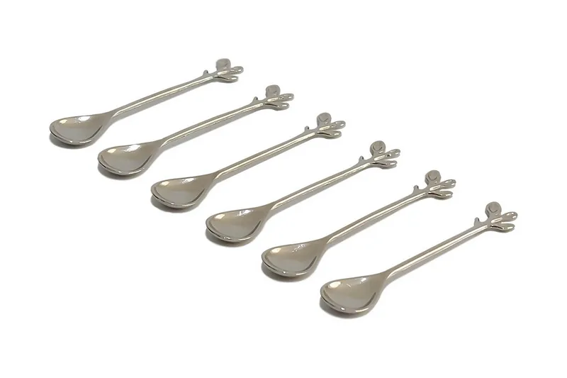 Skedset 6-pack, Silver