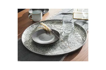 Bricka Kitnos Silver - Silver - Servering & matlagning - Bricka & fat - Serveringsfat & serveringsbricka