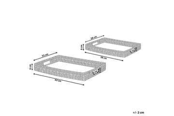Bricka Ndebele - Servering & matlagning - Bricka & fat - Serveringsfat & serveringsbricka