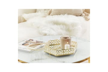 Bricka Vatan Guld, 28x25x6 cm - Guld, 28x25x6 cm - Servering & matlagning - Bricka & fat - Serveringsfat & serveringsbricka