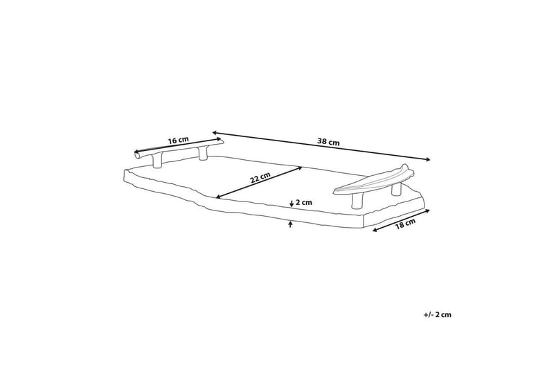 Bricka Zografou - Servering & matlagning - Bricka & fat - Serveringsfat & serveringsbricka