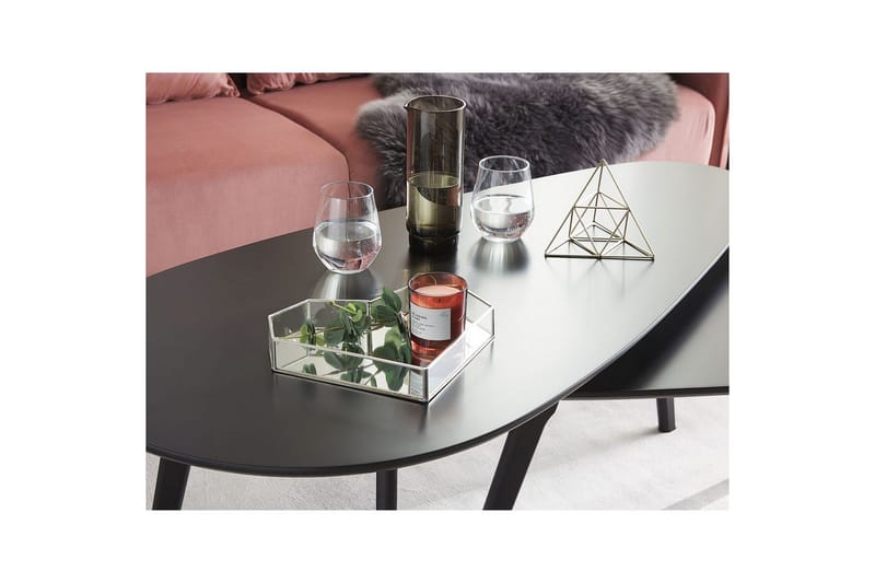 Bricka Pontivy Silver/Transparent - Silver/Transparent - Servering & matlagning - Bricka & fat - Serveringsfat & serveringsbricka