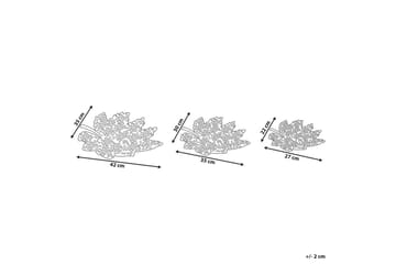 Bricka Pemali set om 3 - Servering & matlagning - Bricka & fat - Serveringsfat & serveringsbricka