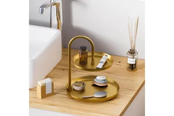 Dekorativt Metalltillbehör Mirven - Guld - Servering & matlagning - Bricka & fat - Serveringsfat & serveringsbricka