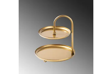 Dekorativt Metalltillbehör Mirven - Guld - Servering & matlagning - Bricka & fat - Serveringsfat & serveringsbricka