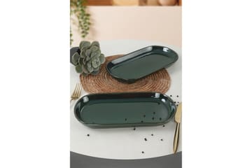 Karpenter Serveringsfat 12,2 cm - Mörkgrön - Servering & matlagning - Bricka & fat - Serveringsfat & serveringsbricka