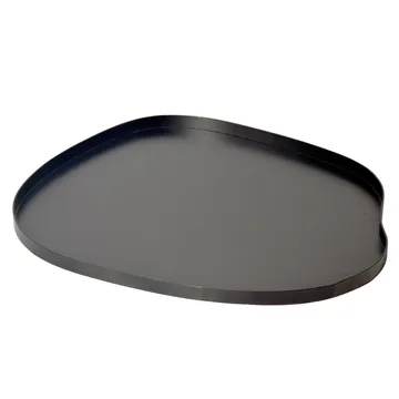 Ralven Dekorationsfat 35 cm i metall med organisk design - matt svart - Servering & matlagning - Bricka & fat - Serveringsfat & serveringsbricka