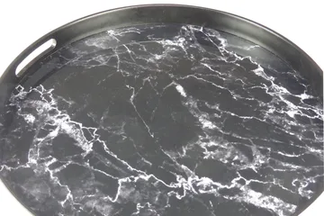 Saturn Serveringsbricka - Svart/Glas/Plast - Servering & matlagning - Bricka & fat - Serveringsfat & serveringsbricka