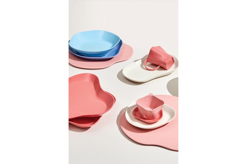Serveringsfat Mahat 5 cm - Rosa - Servering & matlagning - Bricka & fat - Serveringsfat & serveringsbricka