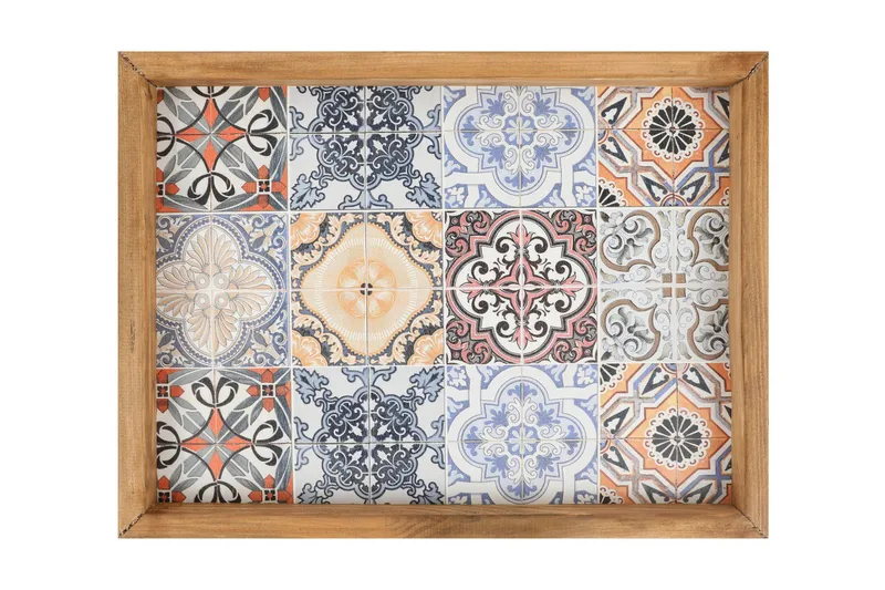 Traxory Bricka 30 cm - Flerfärgad - Servering & matlagning - Bricka & fat - Serveringsfat & serveringsbricka