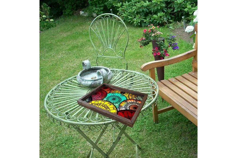 Traxory Bricka 30 cm - Flerfärgad - Servering & matlagning - Bricka & fat - Serveringsfat & serveringsbricka