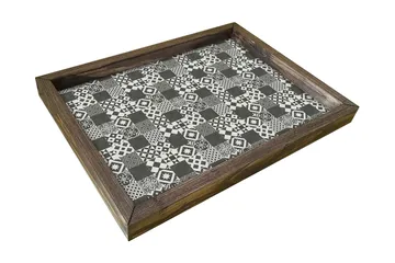 Traxory Bricka 30 cm - Flerfärgad - Servering & matlagning - Bricka & fat - Serveringsfat & serveringsbricka