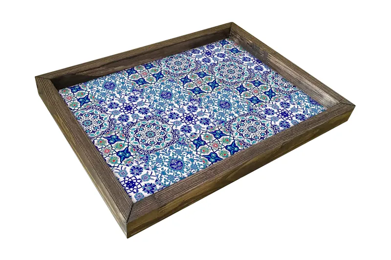 Traxory Bricka 30 cm, Flerfärgad