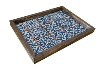 Traxory Bricka 30 cm - Flerfärgad - Servering & matlagning - Bricka & fat - Serveringsfat & serveringsbricka