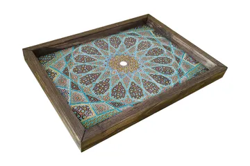 Traxory Bricka 30 cm - Flerfärgad - Servering & matlagning - Bricka & fat - Serveringsfat & serveringsbricka