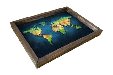 Traxory Bricka 30 cm - Flerfärgad - Servering & matlagning - Bricka & fat - Serveringsfat & serveringsbricka