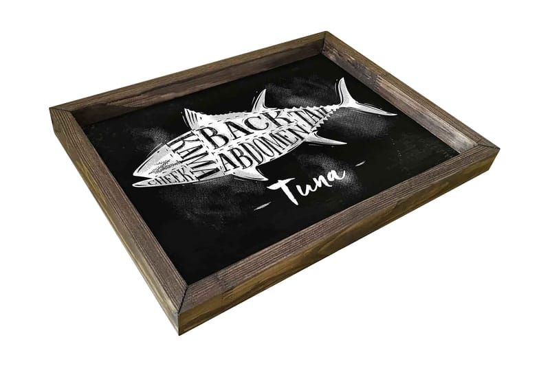 Traxory Bricka 30 cm, Flerfärgad