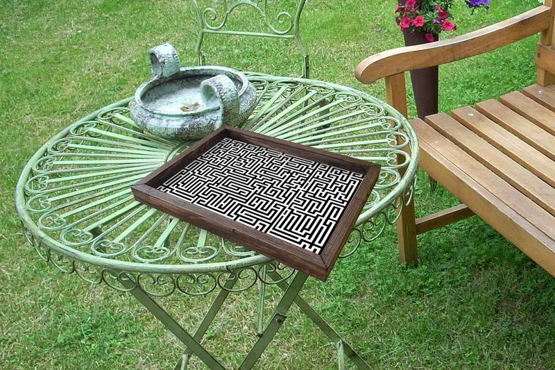 Traxory Bricka 30 cm - Flerfärgad - Servering & matlagning - Bricka & fat - Serveringsfat & serveringsbricka