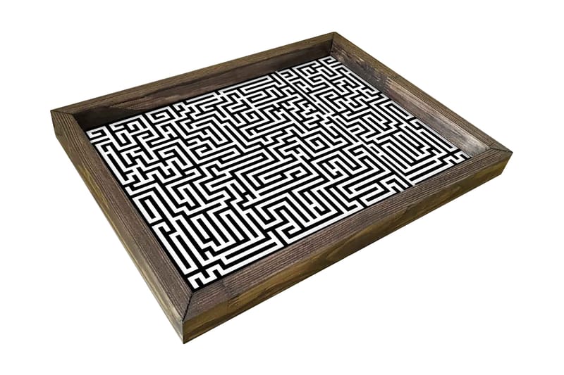 Traxory Bricka 30 cm, Flerfärgad