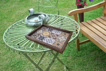 Traxory Bricka 30 cm - Flerfärgad - Servering & matlagning - Bricka & fat - Serveringsfat & serveringsbricka