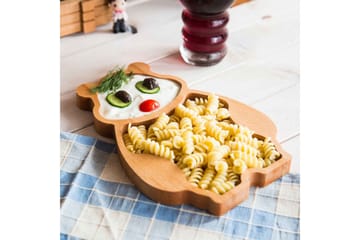 Uppläggningsfat Kikyo 25,5 cm - Trä/natur - Servering & matlagning - Bricka & fat - Uppläggningsfat