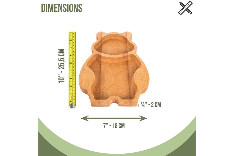 Uppläggningsfat Kikyo 25,5 cm - Trä/natur - Servering & matlagning - Bricka & fat - Uppläggningsfat