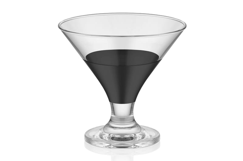 Glass Set 6-pack - Svart - Cocktailglas