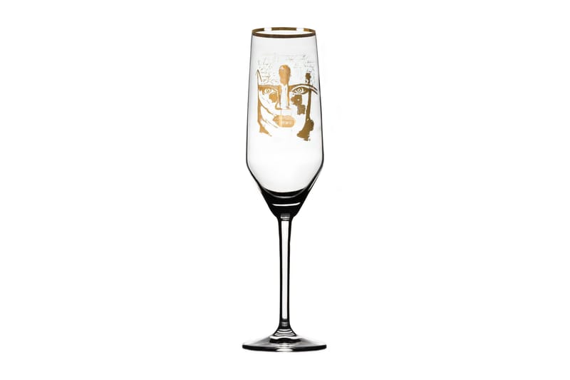 Golden Dream Champagneglas 24 cm, Guld