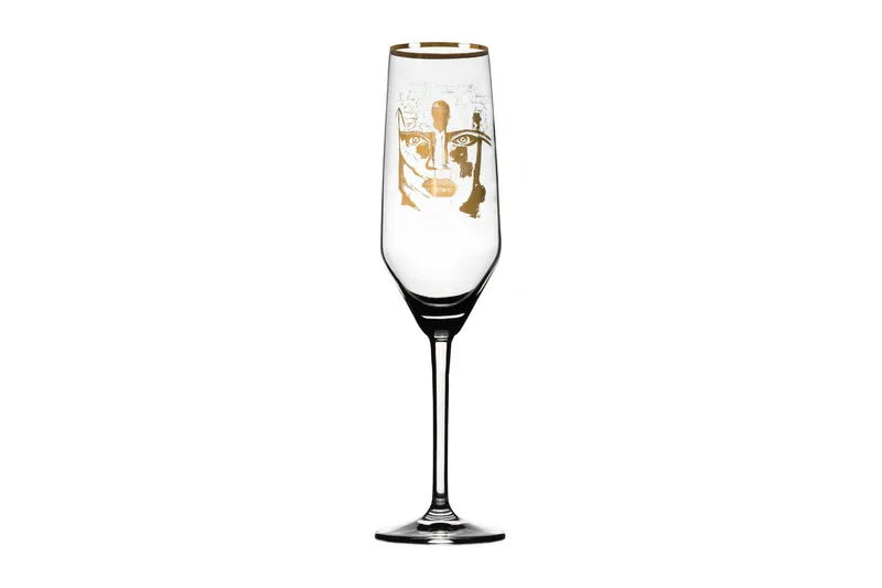Golden Dream Champagneglas 24 cm, Guld