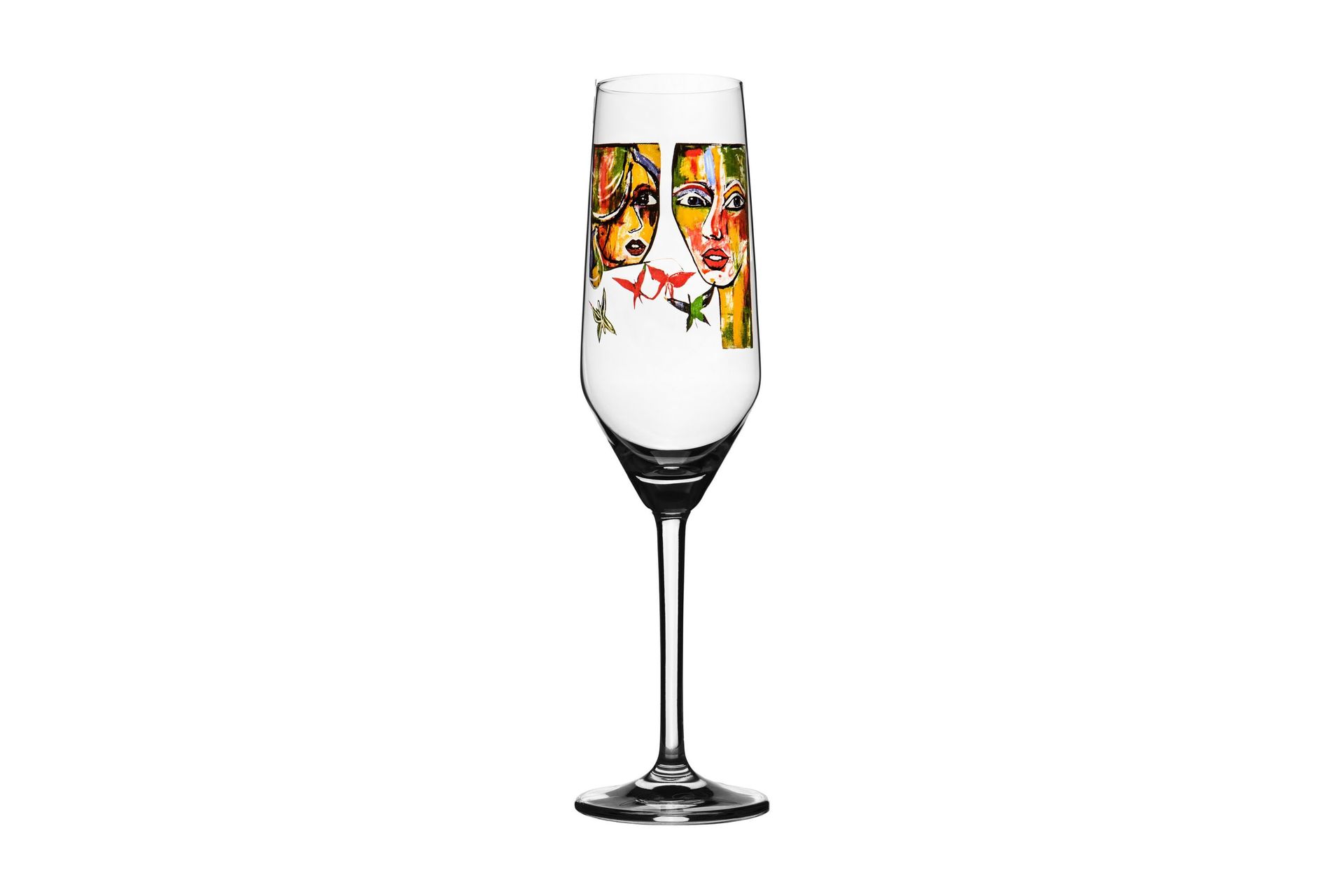 In Love Champagneglas 24 cm - Flerfärgad