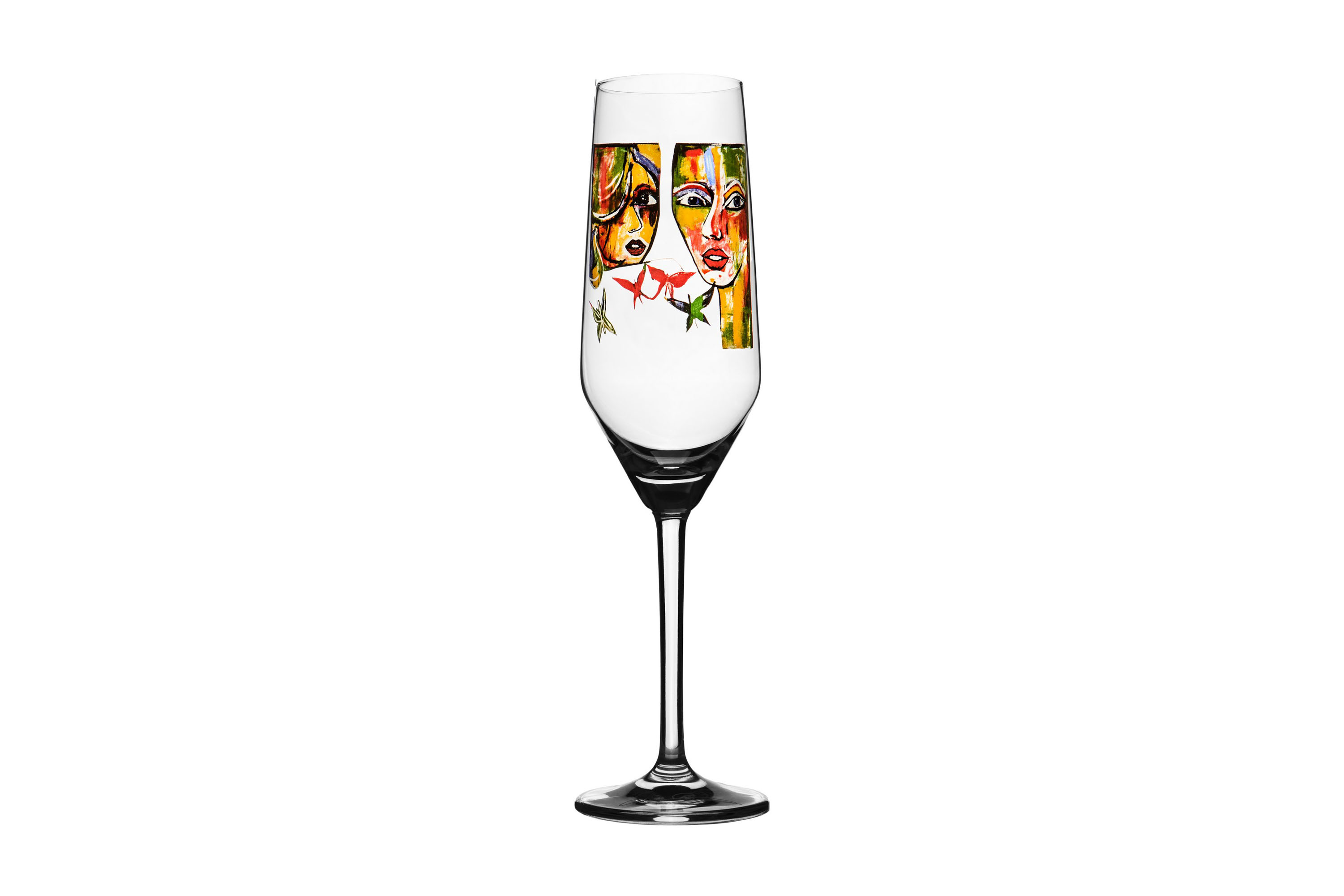 In Love Champagneglas 24 cm Flerfärgad