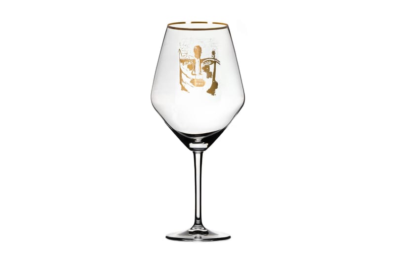 Golden Dream Rödvinsglas 25 cm, Guld