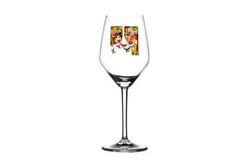 In Love Vitvinsglas 22 cm - Flerfärgad - Servering & matlagning - Glas - Vinglas - Vitvinsglas