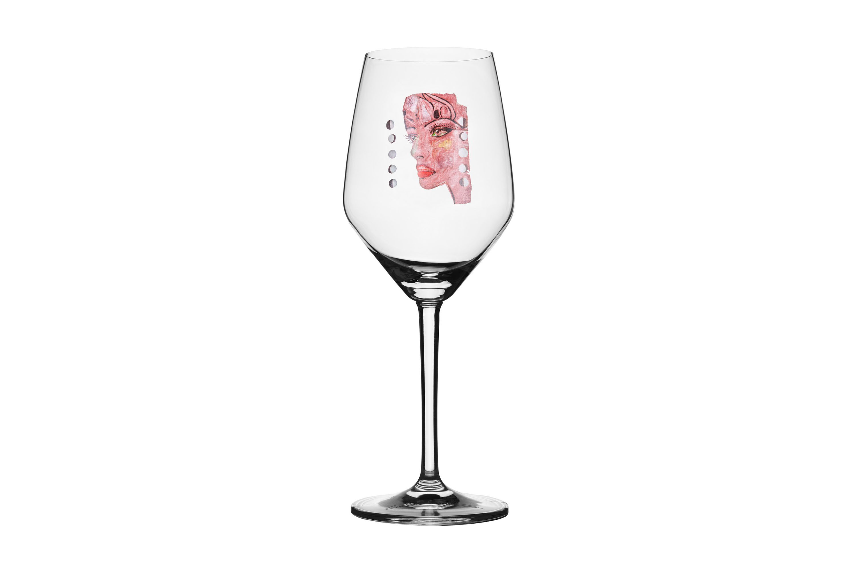 Moonlight Queen Vitvinsglas 22 cm Transparent