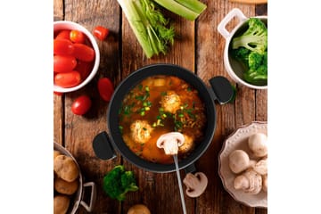 Fonduegryta Black+Decker 2L - Silver - Servering & matlagning - Gryta & kastrull - Fonduegryta